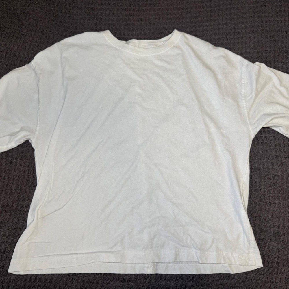 Free People white tee